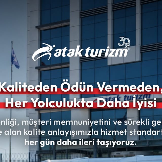 Atak Turizm araç filosu ve VIP ulaşım hizmetleri