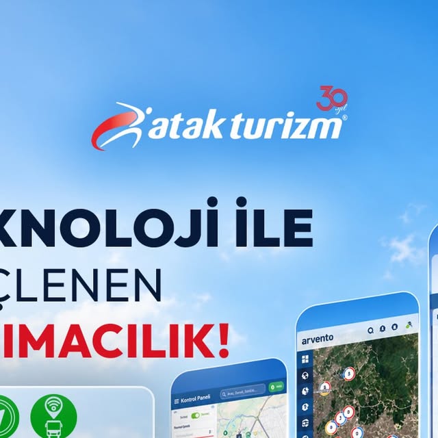 Atak Turizm'in dijital takip ve akıllı taşımacılık teknolojileri